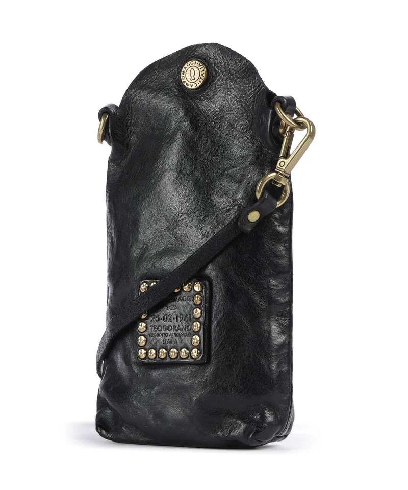 Campomaggi Pochette telephone blue