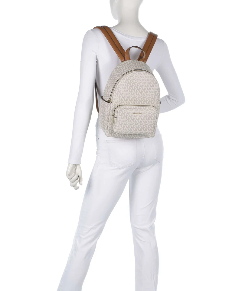 Michael Kors Tanner Medium Sac à dos vanilla/acorn