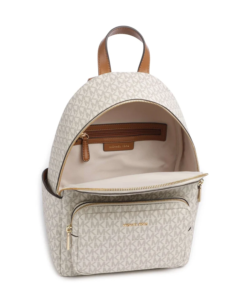 Michael Kors Tanner Medium Sac à dos vanilla/acorn