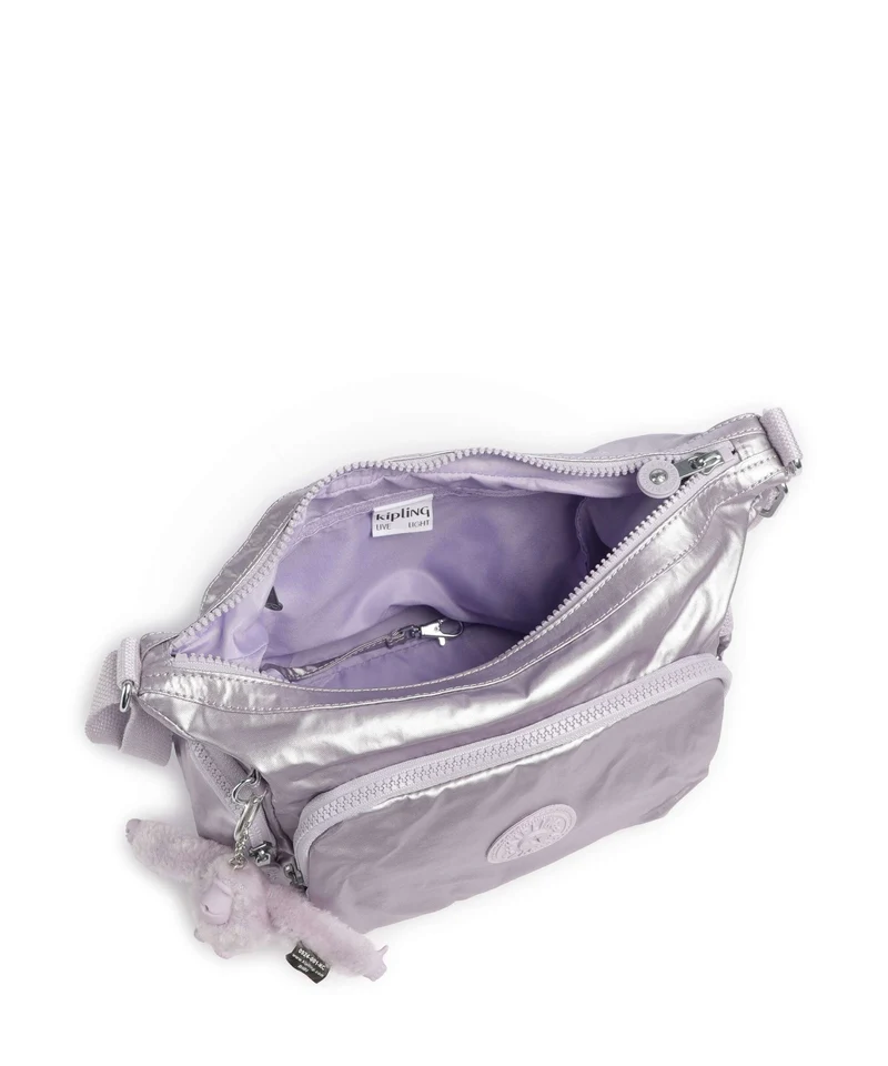 Kipling Basic Gabb S Sac bandoulière lilac moon/metallic