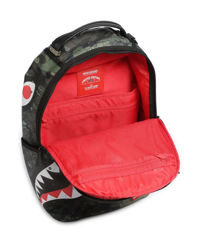 Sprayground Camo Splash Sac à dos green