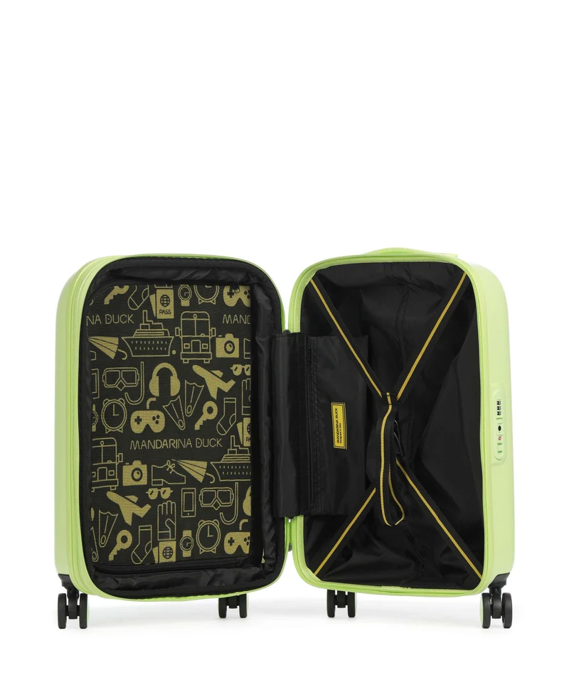 Mandarina Duck Logoduck+ Valise 4 roues matcha