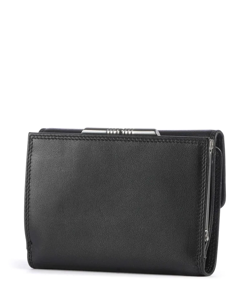 Braun Büffel Golf Portefeuille schwarz