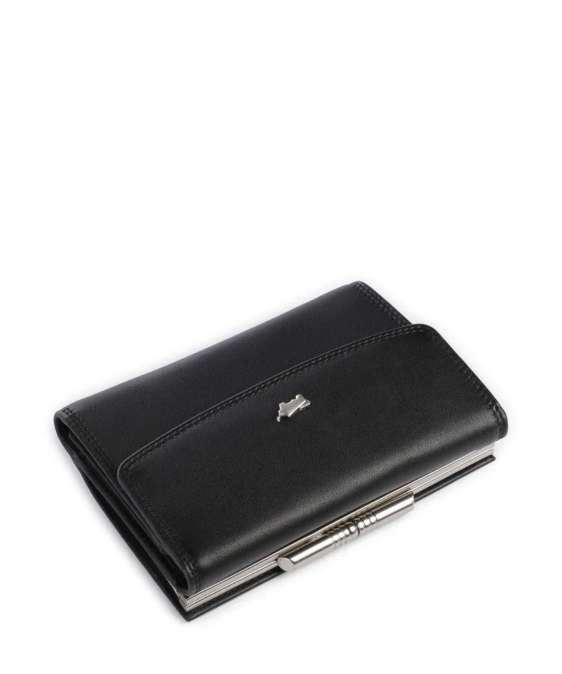 Braun Büffel Golf Portefeuille schwarz