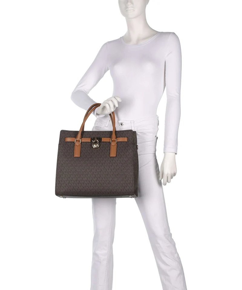 Michael Kors Hamilton Moderne Large Sac à main brown/acorn