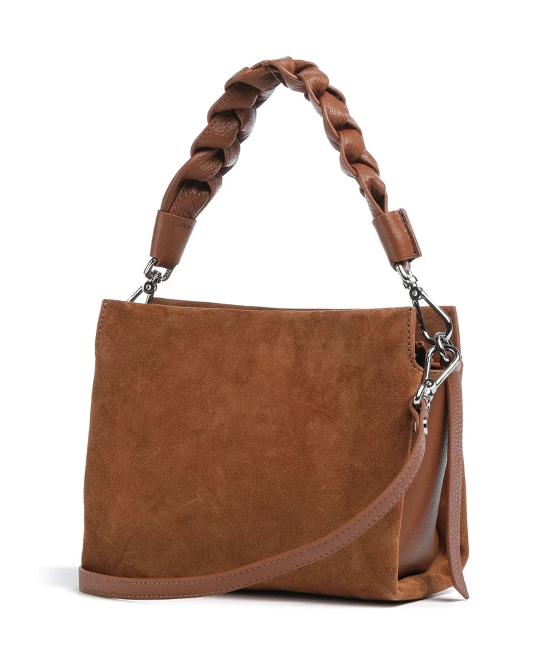 Coccinelle Boheme Suede Sac à main cognac
