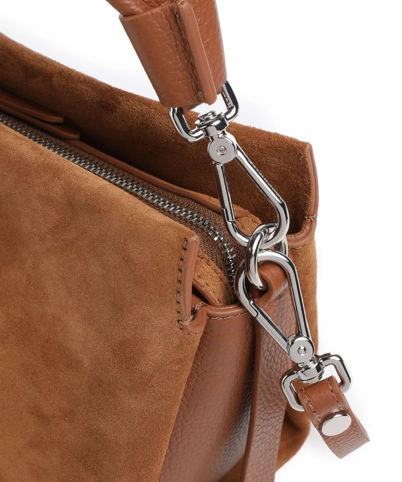 Coccinelle Boheme Suede Sac à main cognac