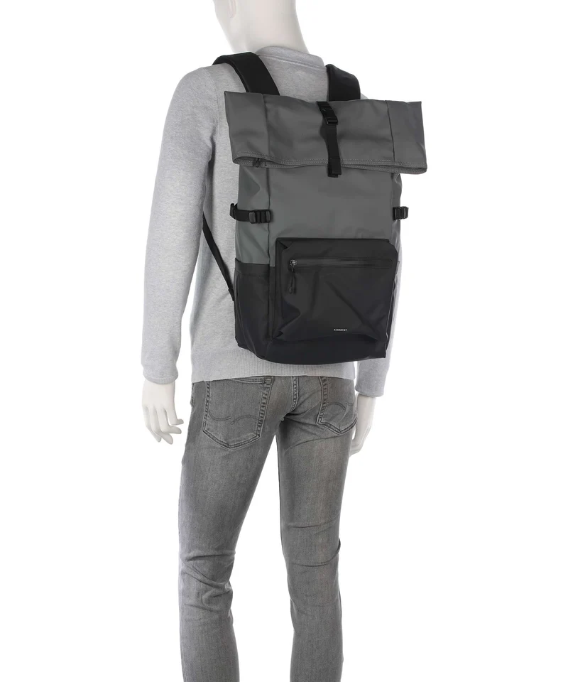 Sandqvist Stream L Sac à dos roll-top multicolour