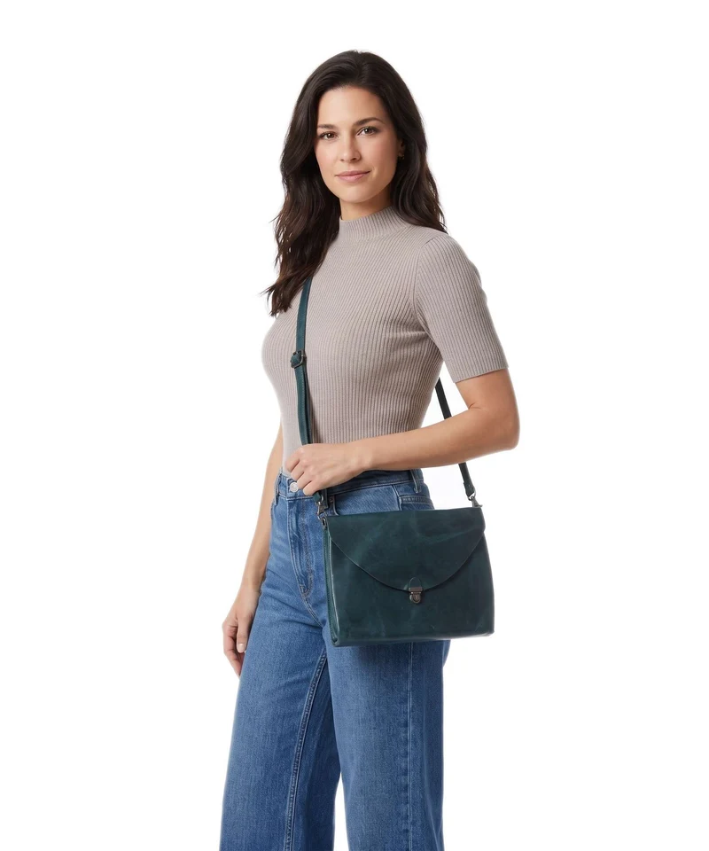 Harold's Fold Sac bandoulière petrol