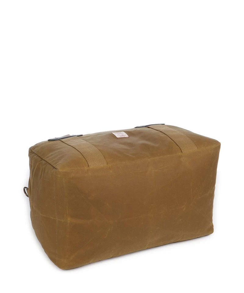 Filson Oil Finish Tin Cloth Sac week-end dark tan