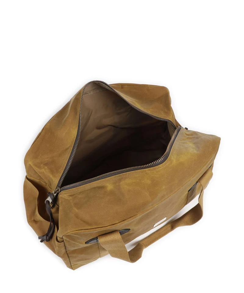 Filson Oil Finish Tin Cloth Sac week-end dark tan