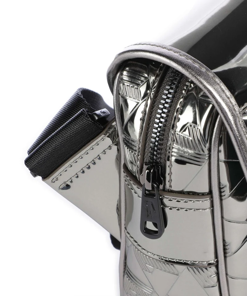 Lacoste Holiday Sac bandoulière silver/black