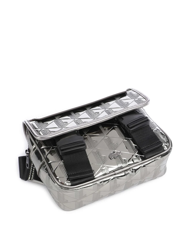 Lacoste Holiday Sac bandoulière silver/black