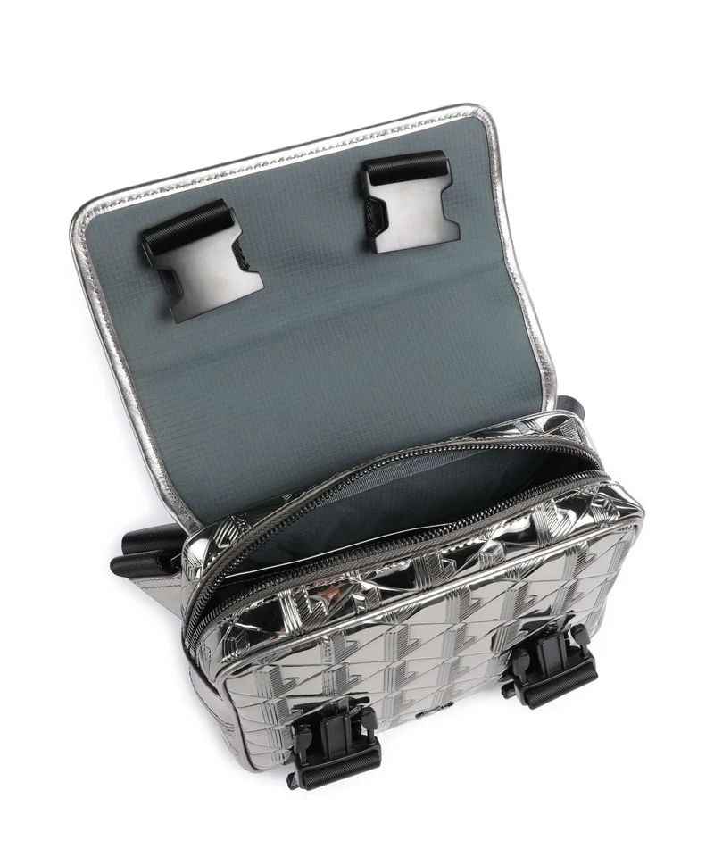 Lacoste Holiday Sac bandoulière silver/black