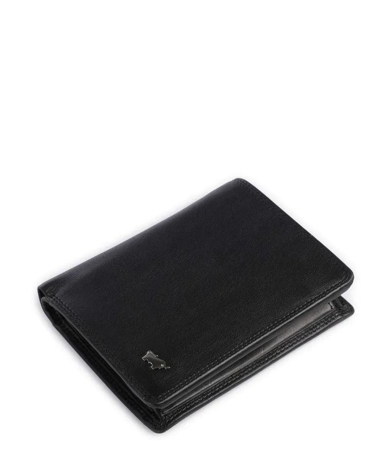 Braun Büffel Golf Portefeuille schwarz