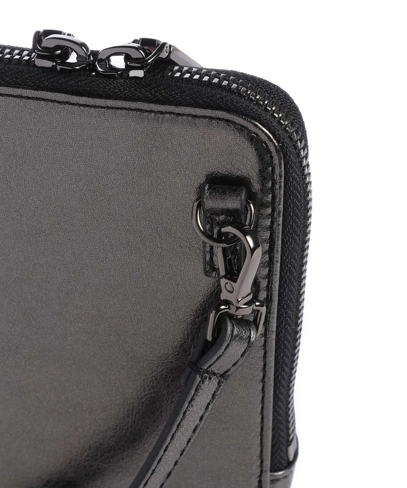 Coccinelle Flor Pochette telephone noir