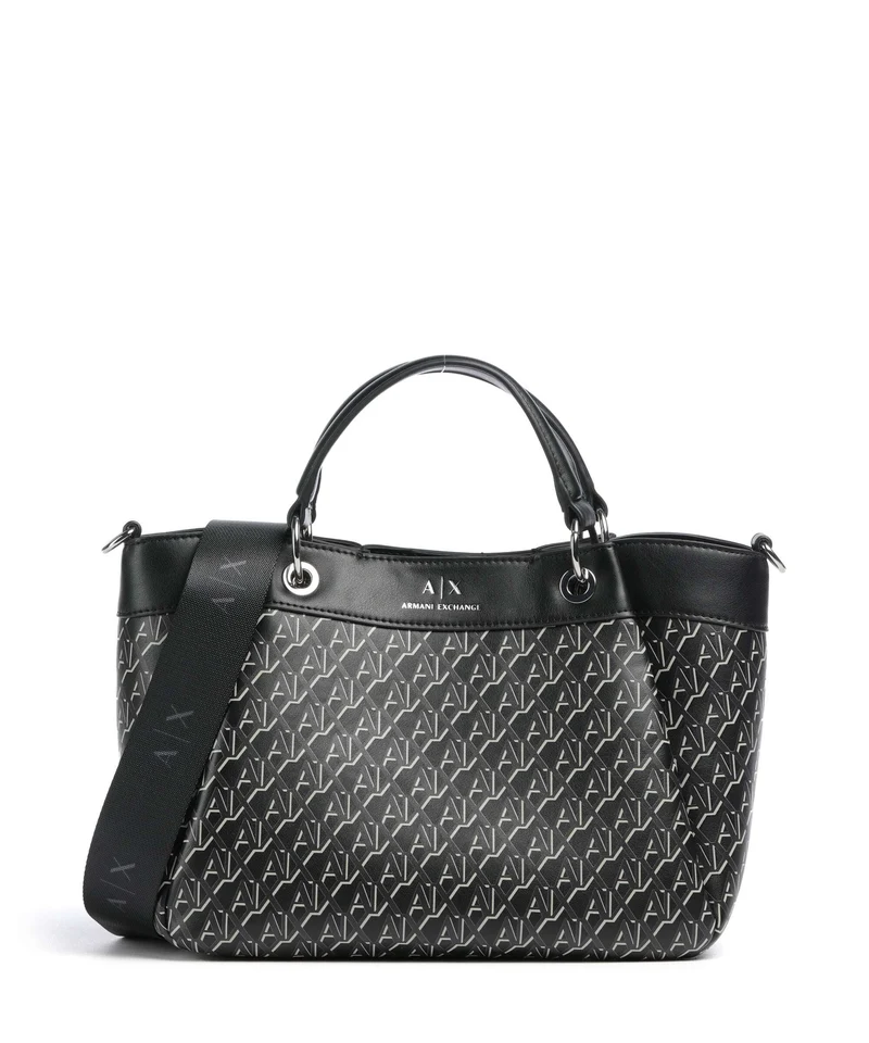 Armani Exchange Wave Monogram M Sac à main black