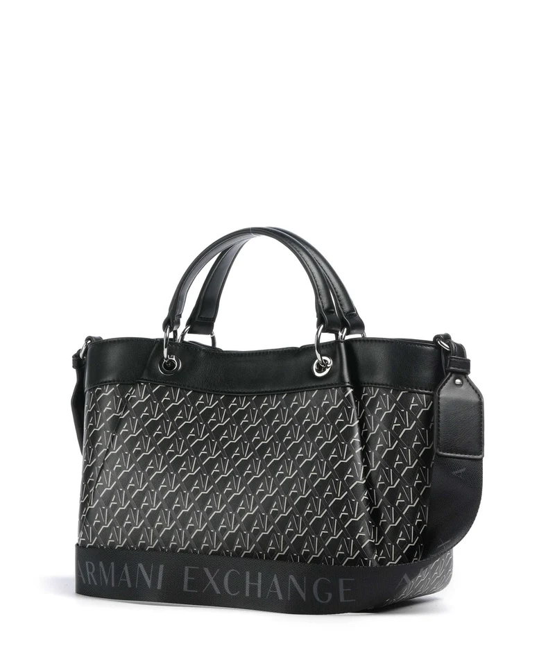 Armani Exchange Wave Monogram M Sac à main black