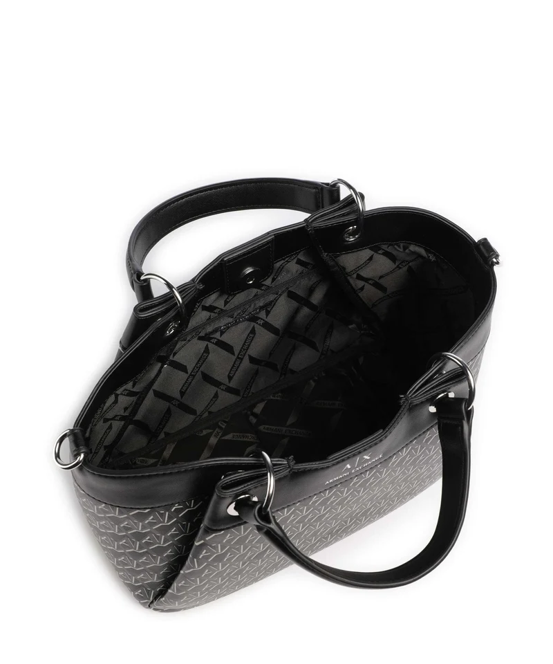 Armani Exchange Wave Monogram M Sac à main black