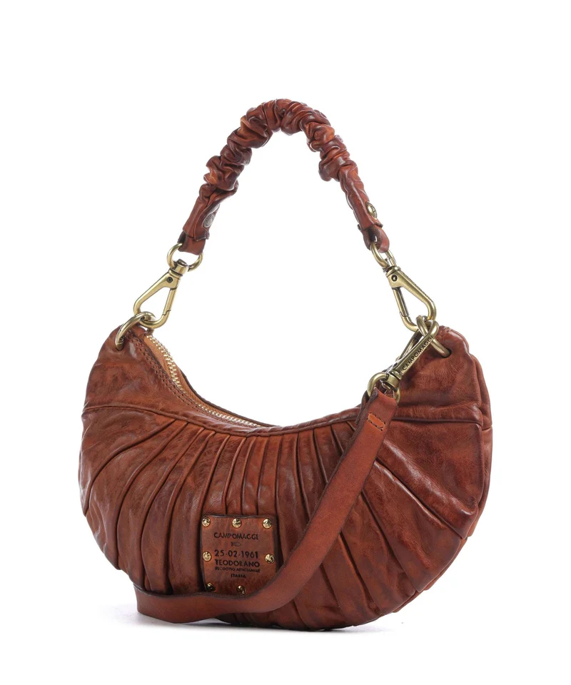 Campomaggi Sac porté épaule cognac