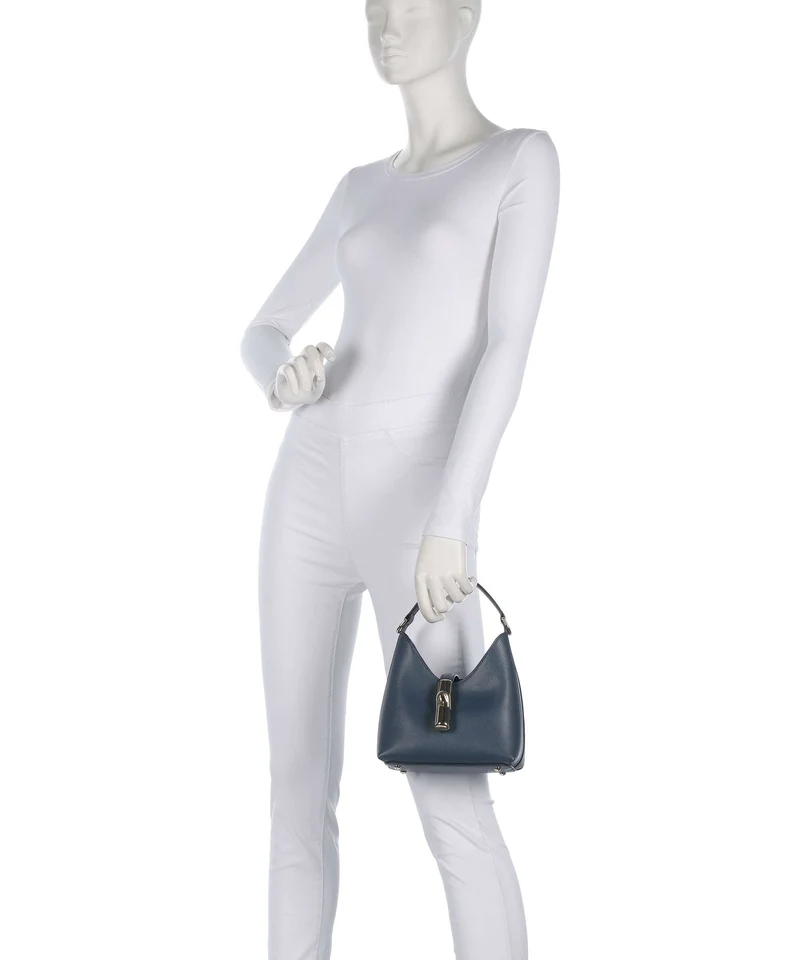 Furla Iride Mini Sac bandoulière grigio blu