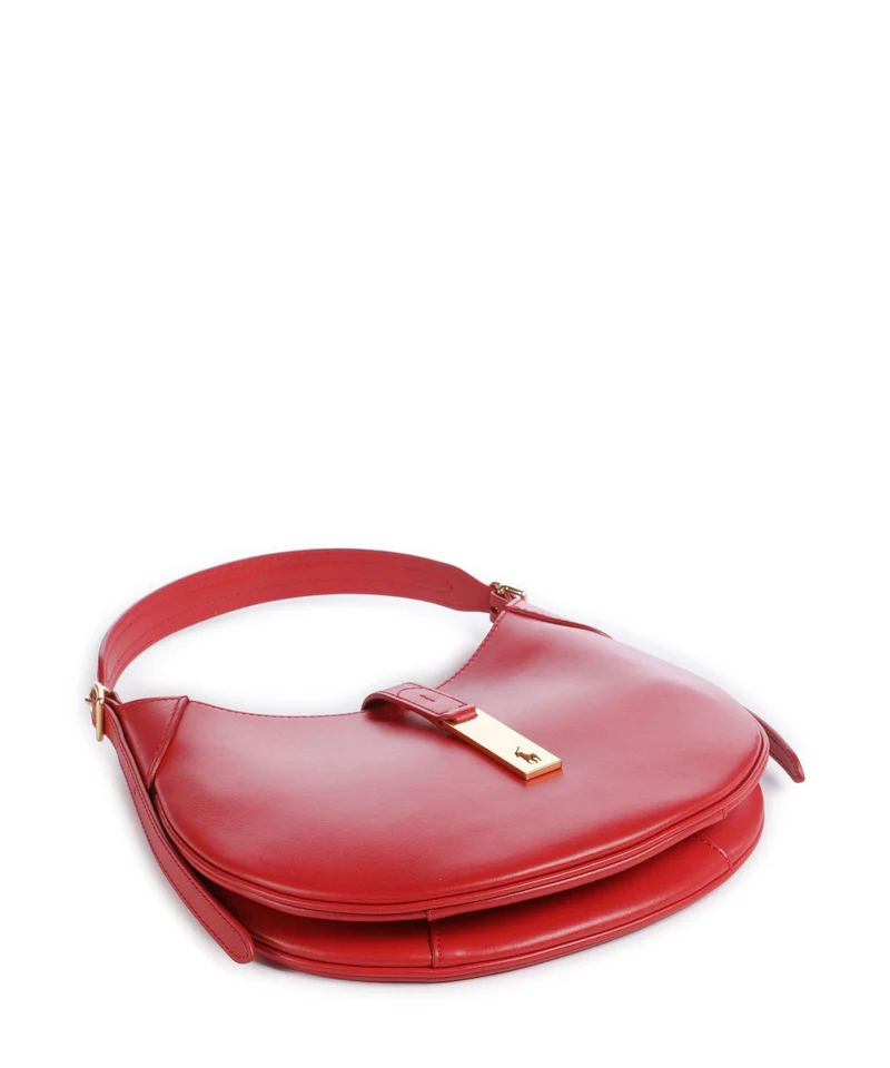 Polo Ralph Lauren ID Collection Small Sac porté épaule geranium red