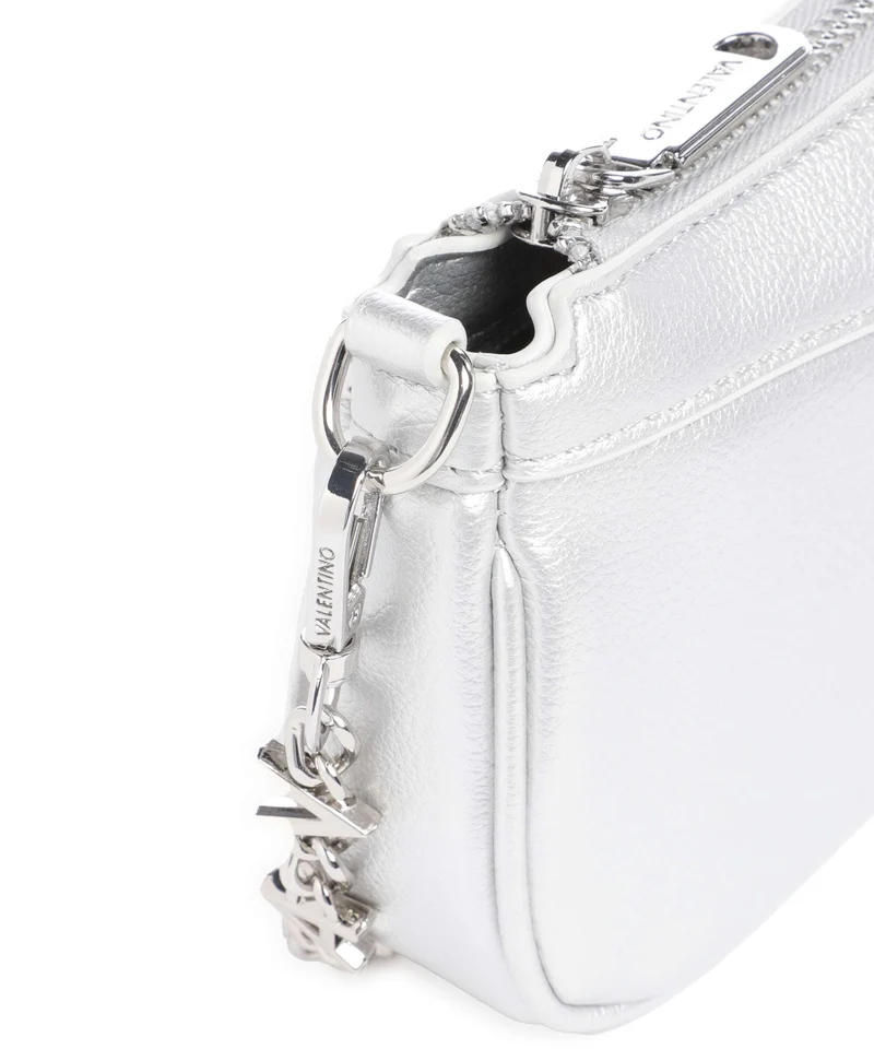 Valentino Bags Elly Sac porté épaule argento