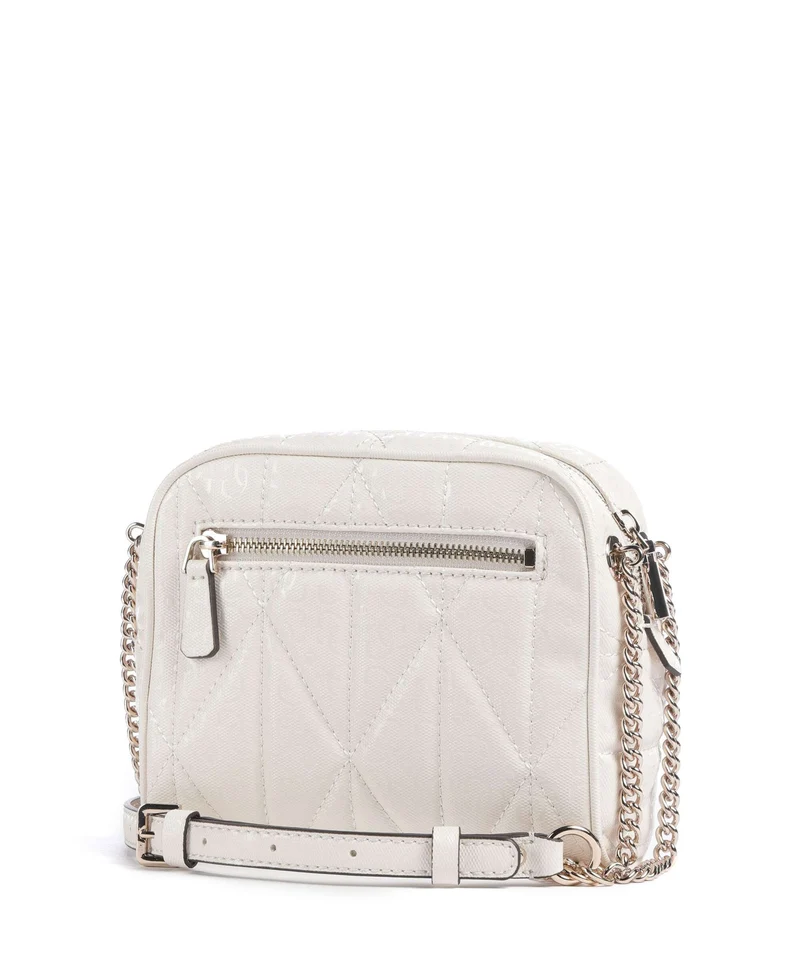 Guess Aldina G-Shine Sac bandoulière offwhite