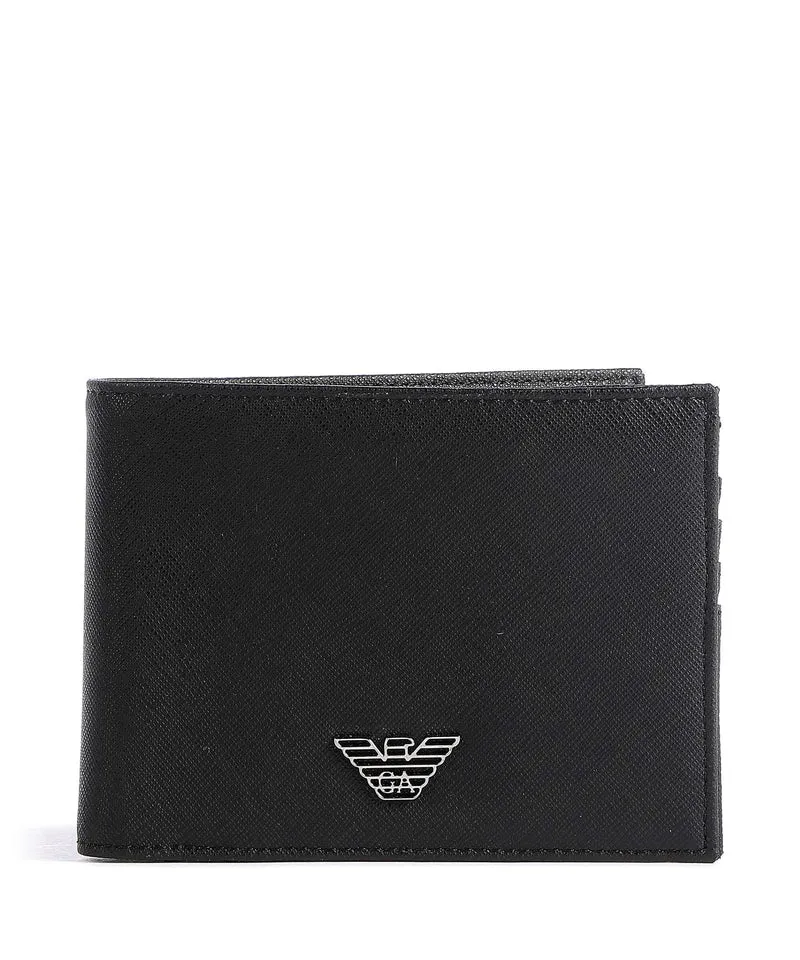 Emporio Armani Business Regenerated Portefeuille black