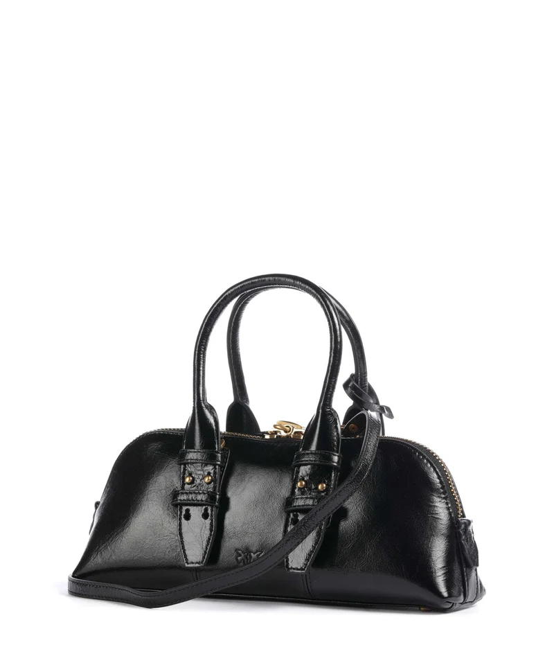 Pinko Bowling Horizontal Sac à main nero/antique gold