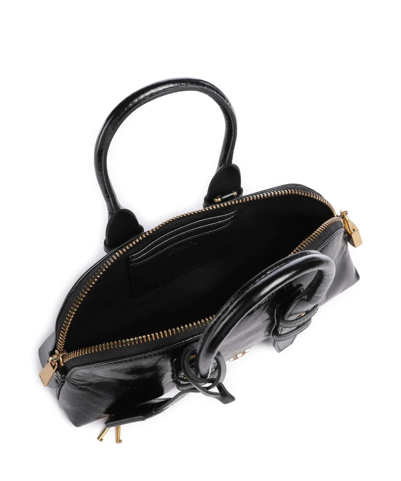 Pinko Bowling Horizontal Sac à main nero/antique gold