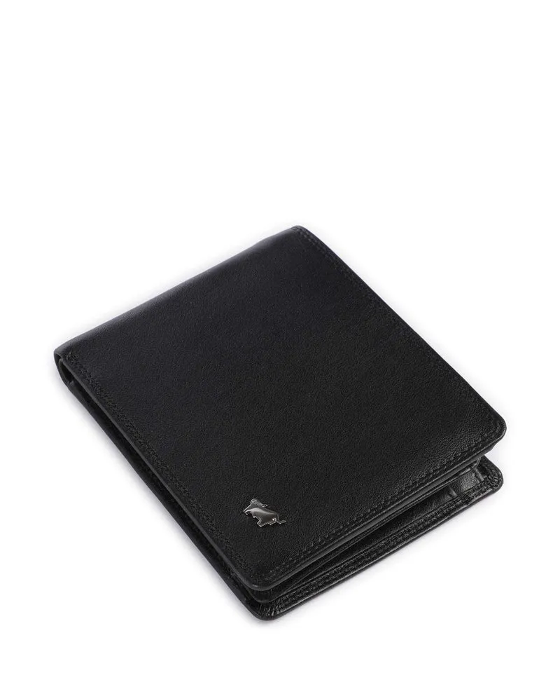 Braun Büffel Golf Portefeuille schwarz