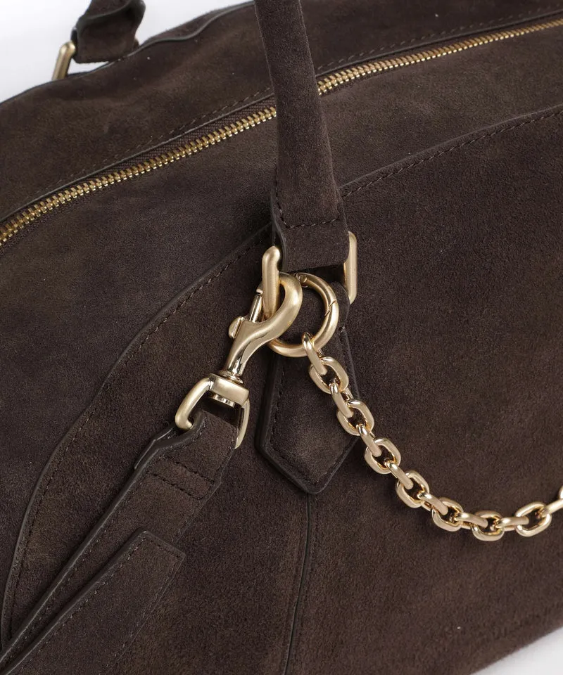 Les Visionnaires Odette Cozy Chain Sac à main dark brown