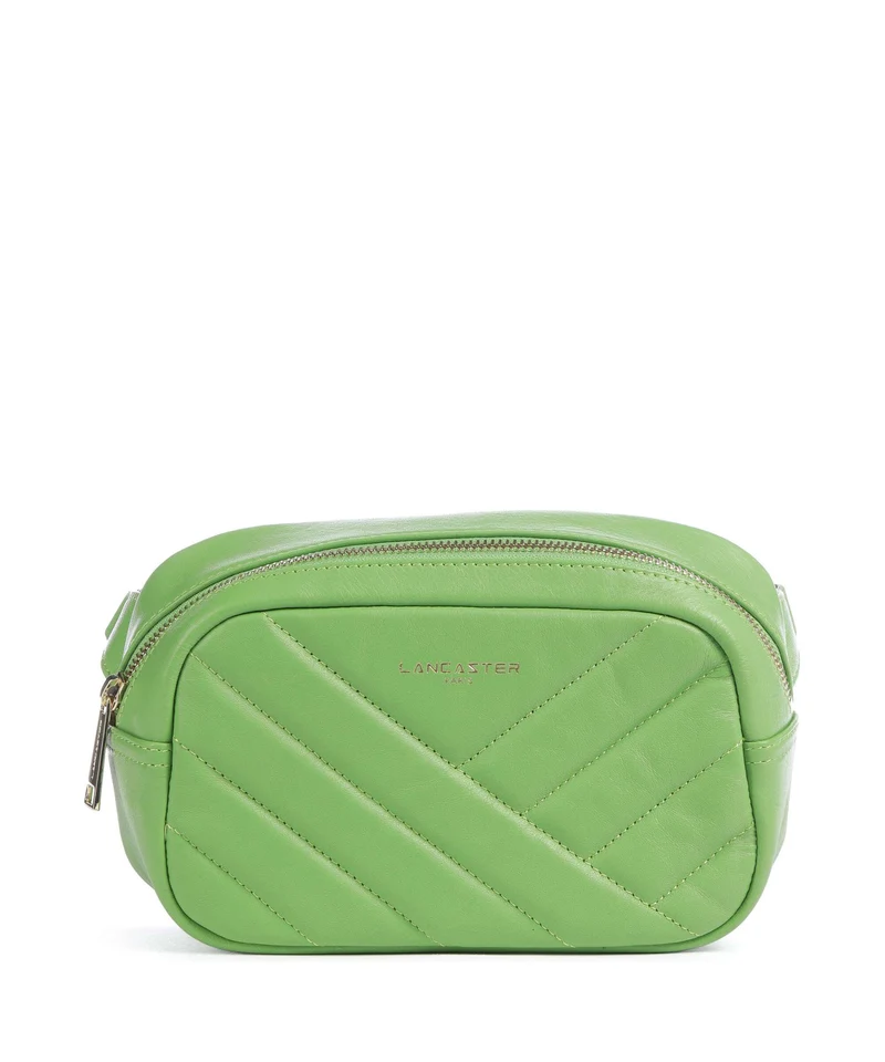 Lancaster Soft Matelassé Sac banane vertmouss
