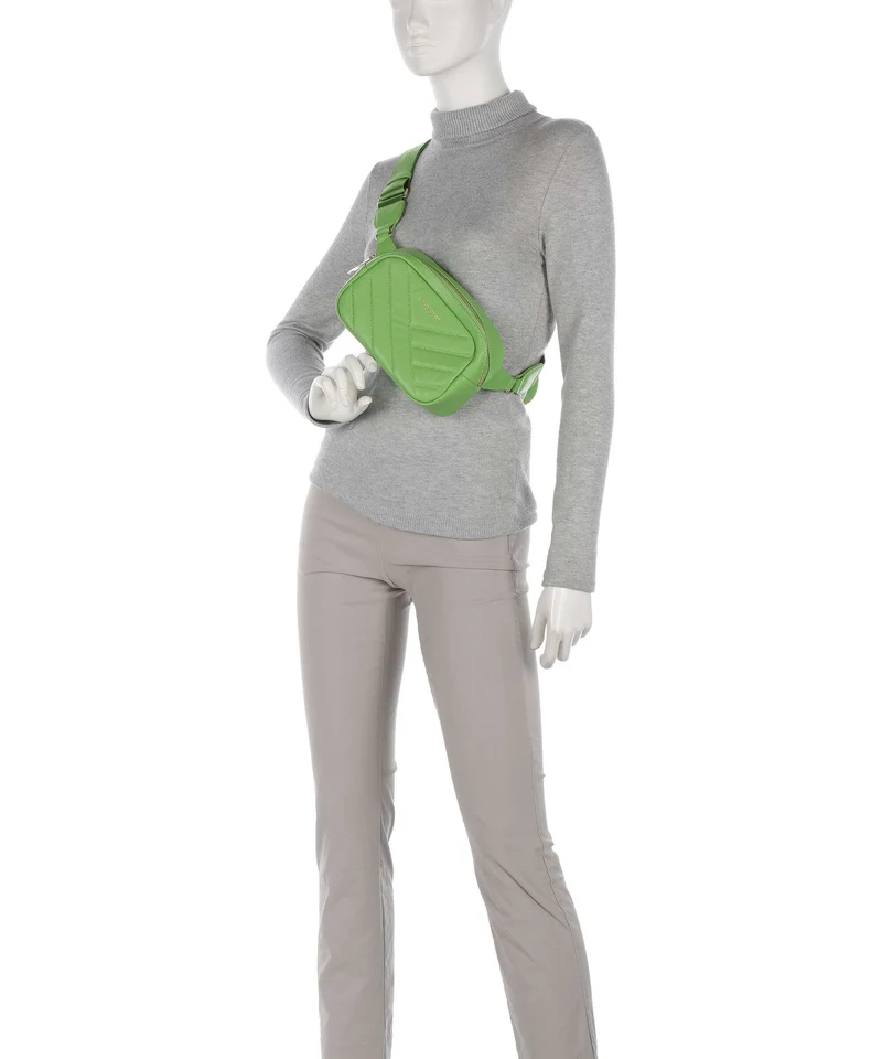 Lancaster Soft Matelassé Sac banane vertmouss
