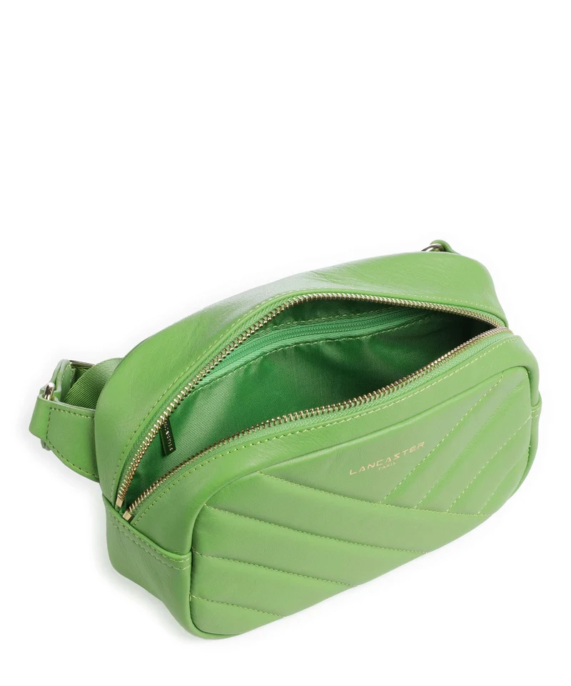 Lancaster Soft Matelassé Sac banane vertmouss