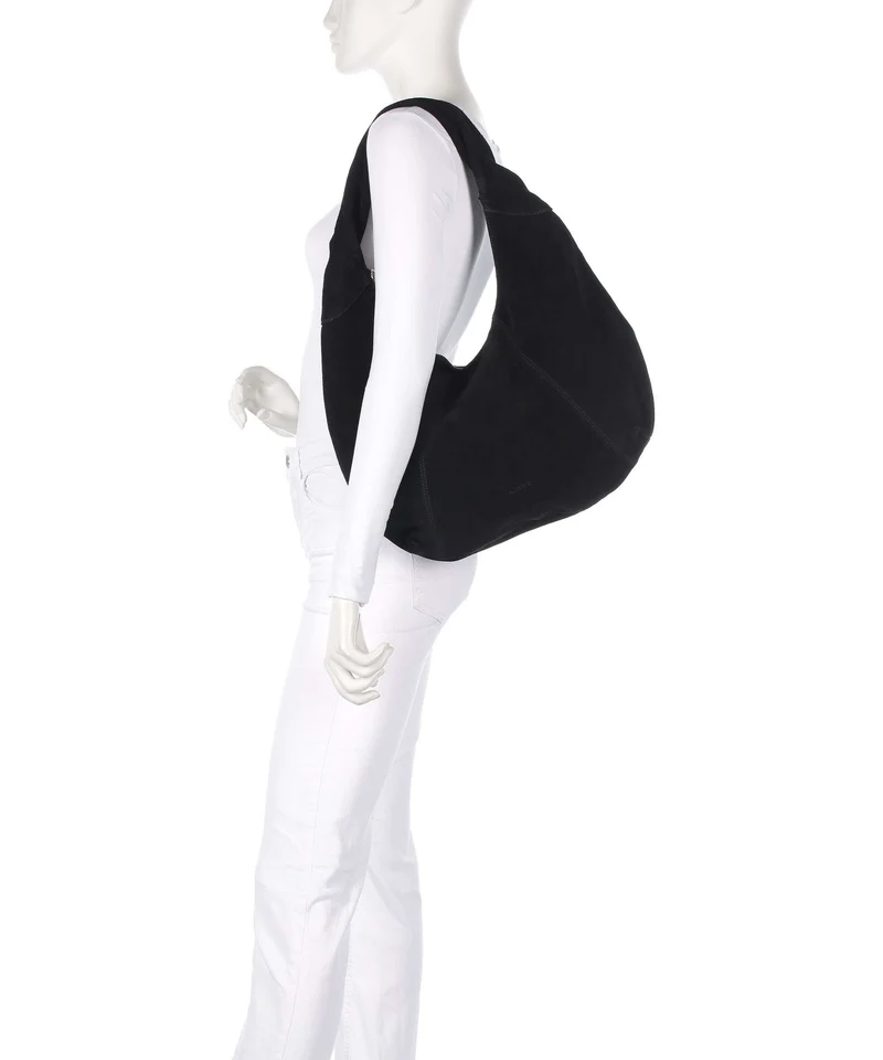 Núnoo Suede Gabi Sac fourre-tout black