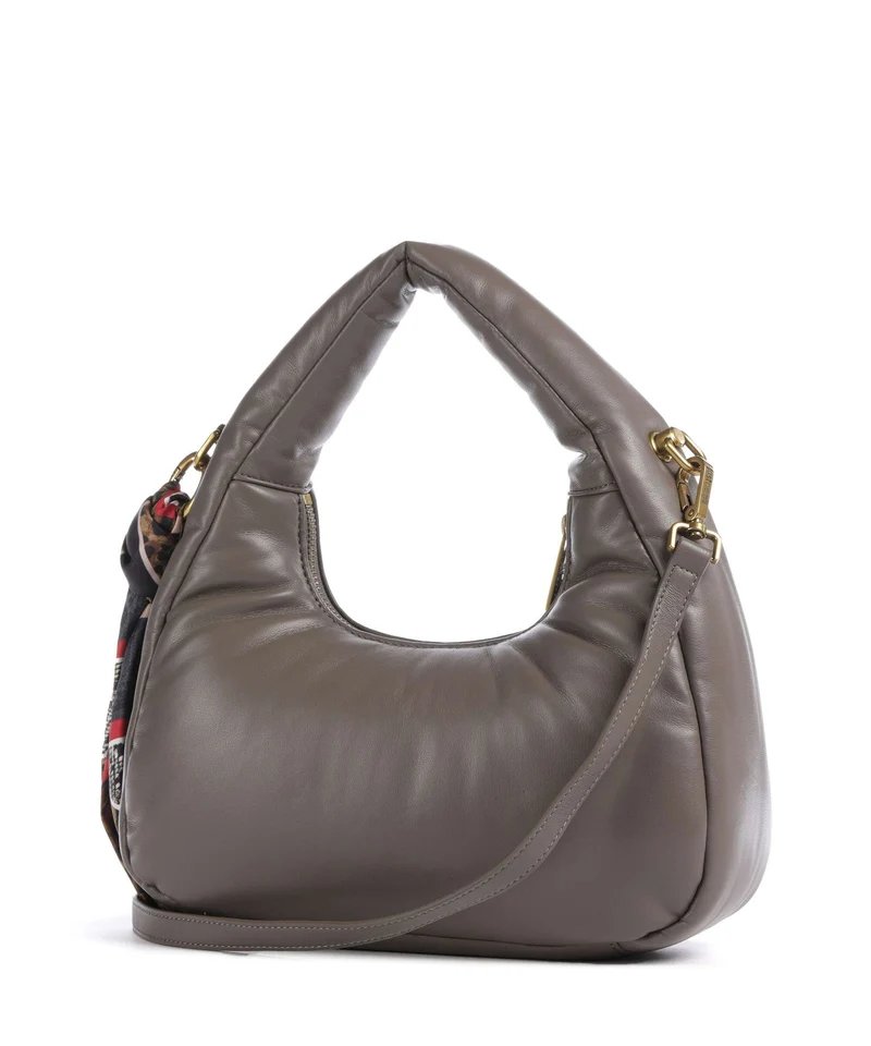 Just Cavalli Puffy Foulard Sac à main taupe