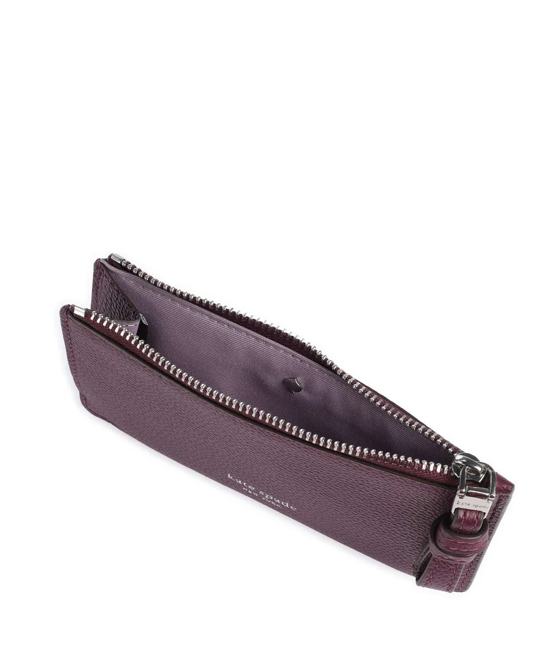 Kate Spade New York Loop Étui à cartes crédit purple agate