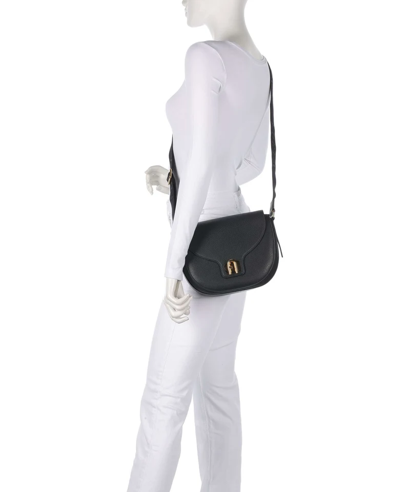 Furla Lotus S Sac bandoulière nero/toni