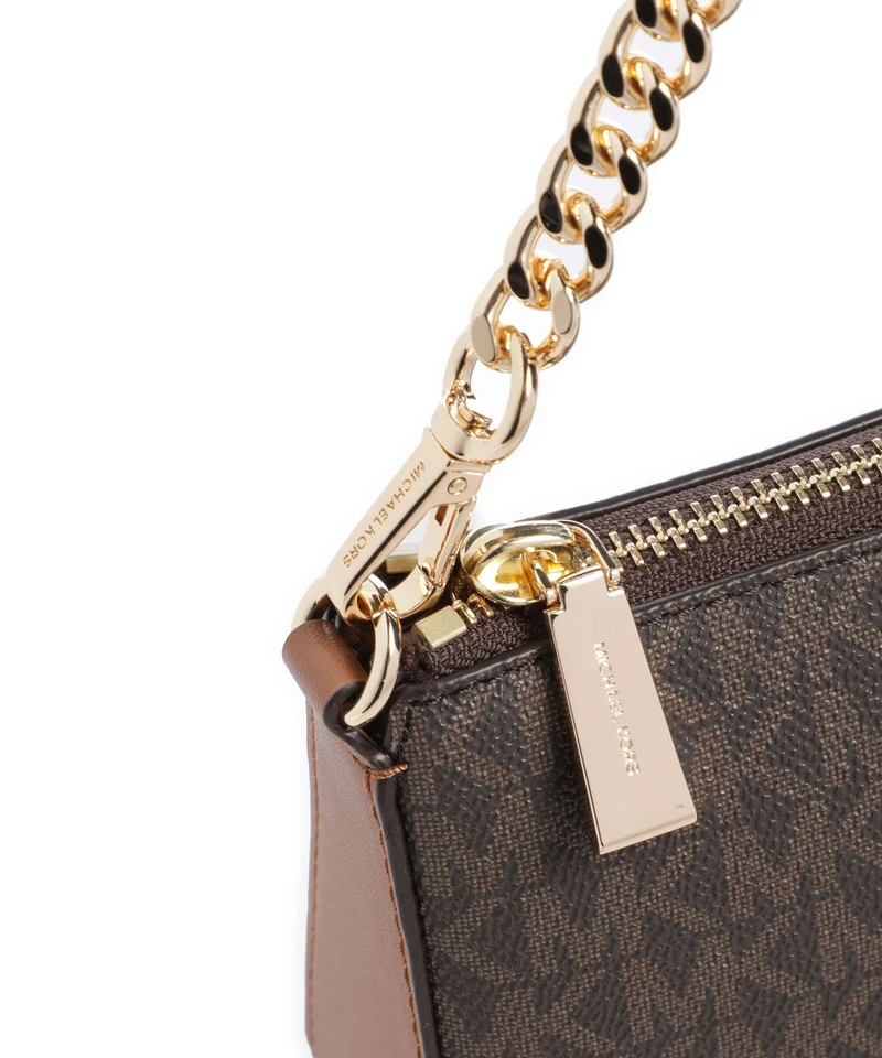 Michael Kors Jet Set Sac porté épaule brown