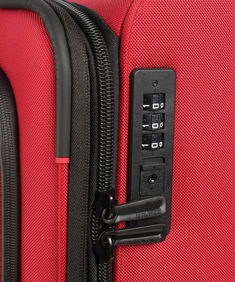 Travelite Crosslite Valise 4 roues red