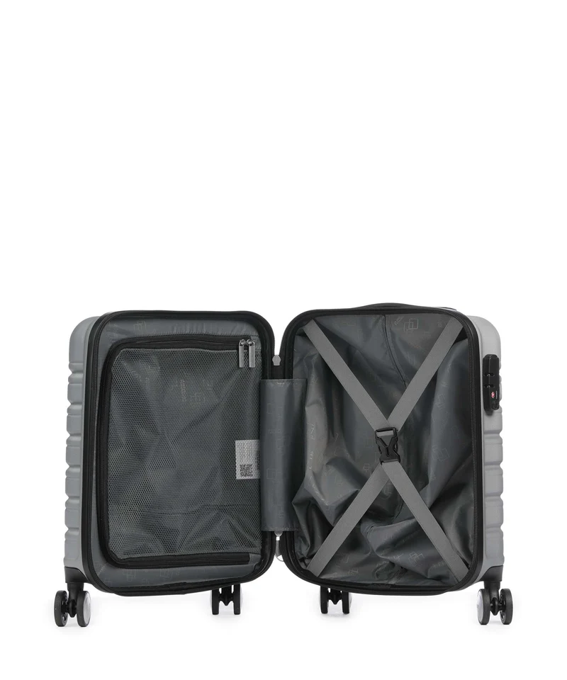 American Tourister Flashline Valise 4 roues sky silver