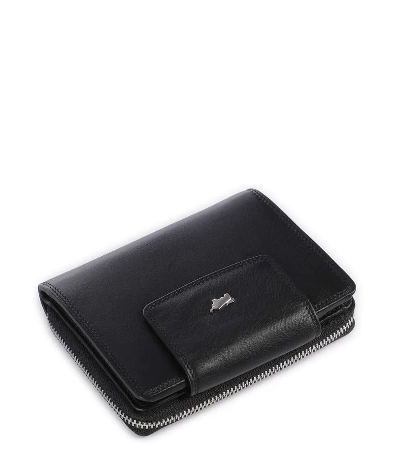 Braun Büffel Golf Portefeuille schwarz