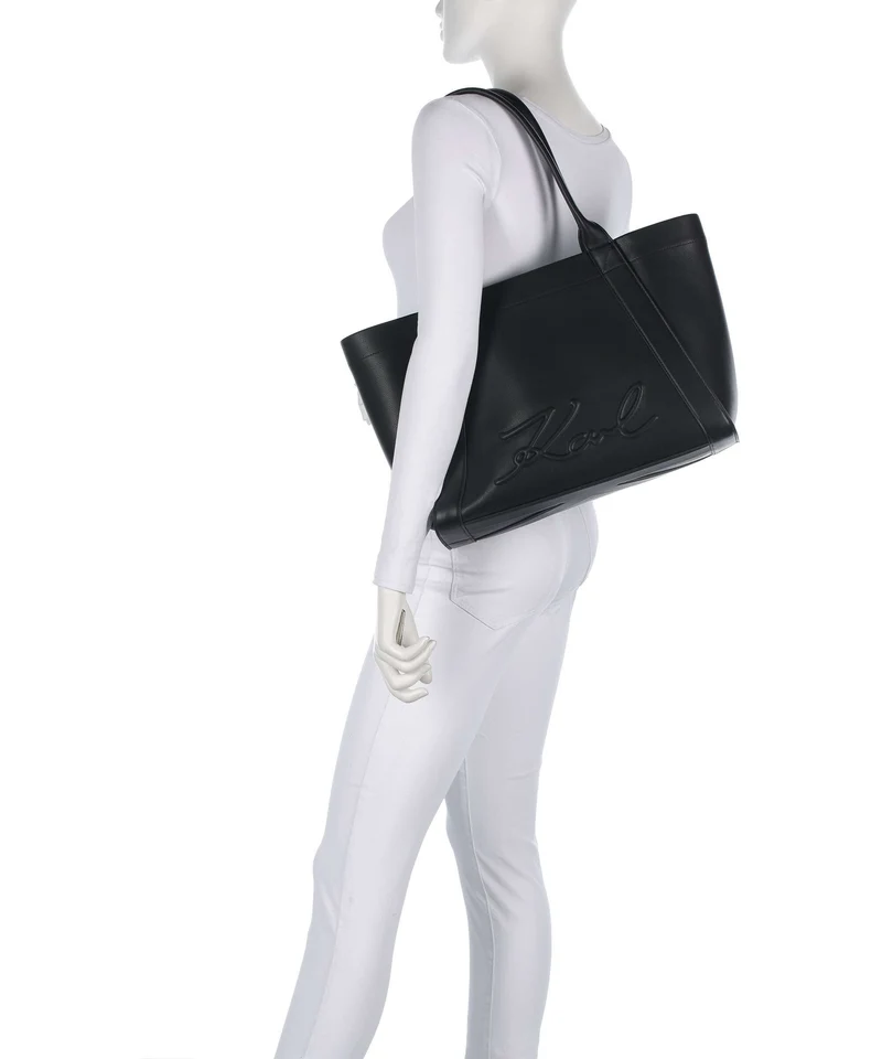 Karl Lagerfeld K/Ville Medium Cabas black/nickel