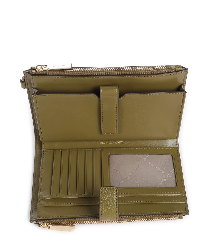 Michael Kors Jet Set Portefeuille pistachio