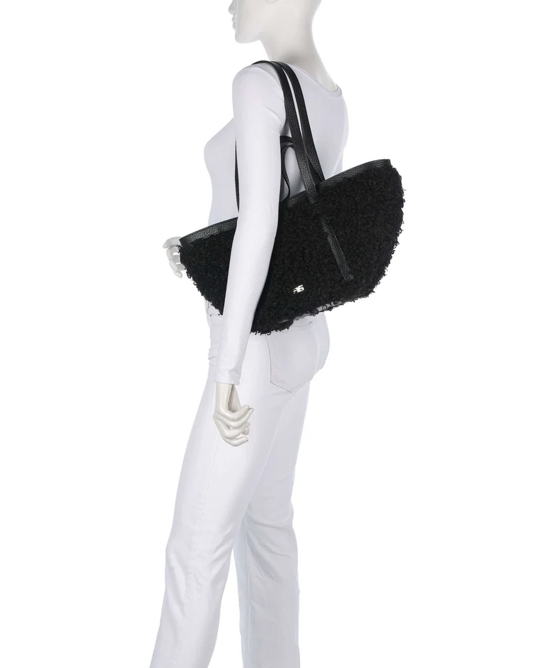 Abro Latxa Cosmo Medium Cabas black/gold