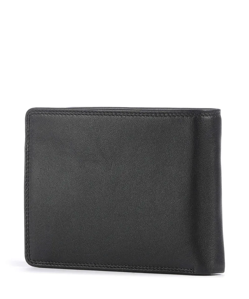 Braun Büffel Golf Portefeuille schwarz