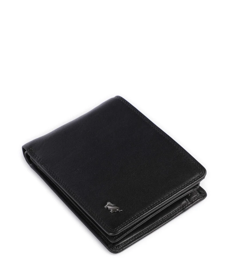 Braun Büffel Golf Portefeuille schwarz