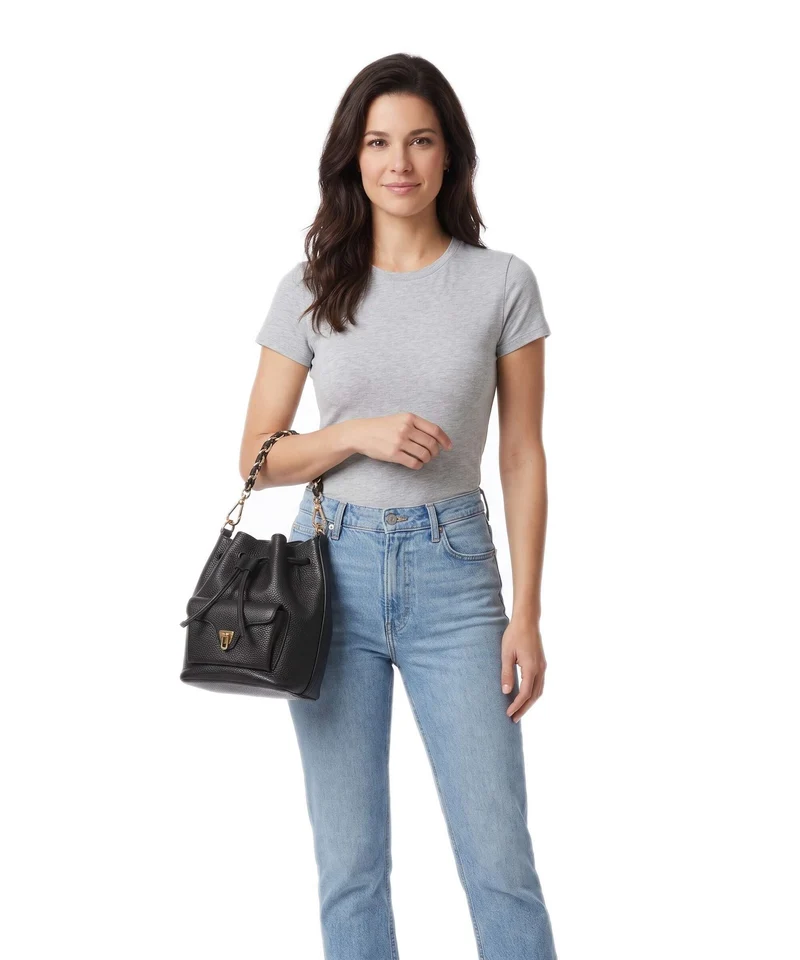 Coccinelle Beat Generation Sac seau noir